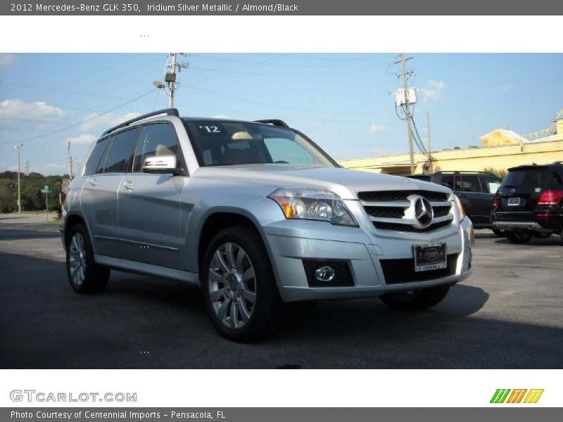 Iridium Silver Metallic / Almond/Black 2012 Mercedes-Benz GLK 350
