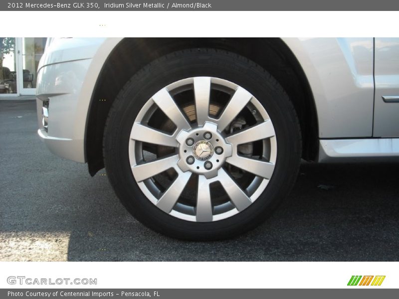 Iridium Silver Metallic / Almond/Black 2012 Mercedes-Benz GLK 350