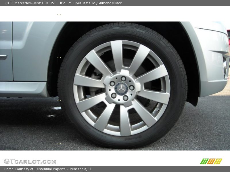 Iridium Silver Metallic / Almond/Black 2012 Mercedes-Benz GLK 350