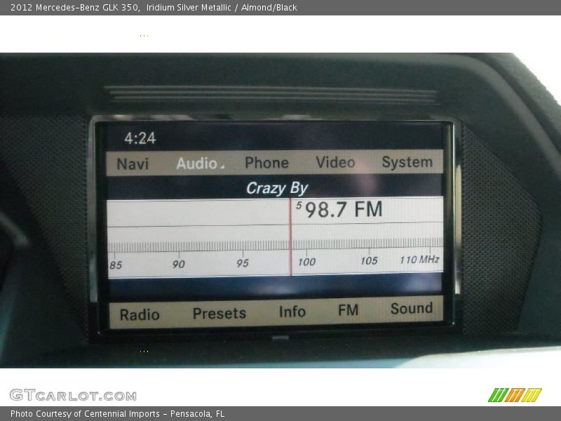 Iridium Silver Metallic / Almond/Black 2012 Mercedes-Benz GLK 350