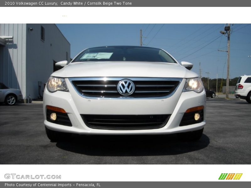 Candy White / Cornsilk Beige Two Tone 2010 Volkswagen CC Luxury