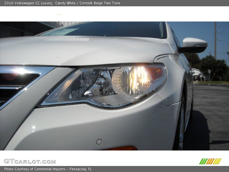 Candy White / Cornsilk Beige Two Tone 2010 Volkswagen CC Luxury