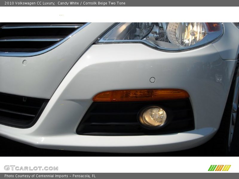 Candy White / Cornsilk Beige Two Tone 2010 Volkswagen CC Luxury