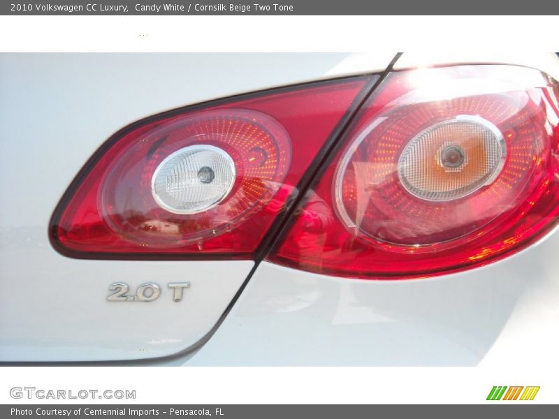 Candy White / Cornsilk Beige Two Tone 2010 Volkswagen CC Luxury