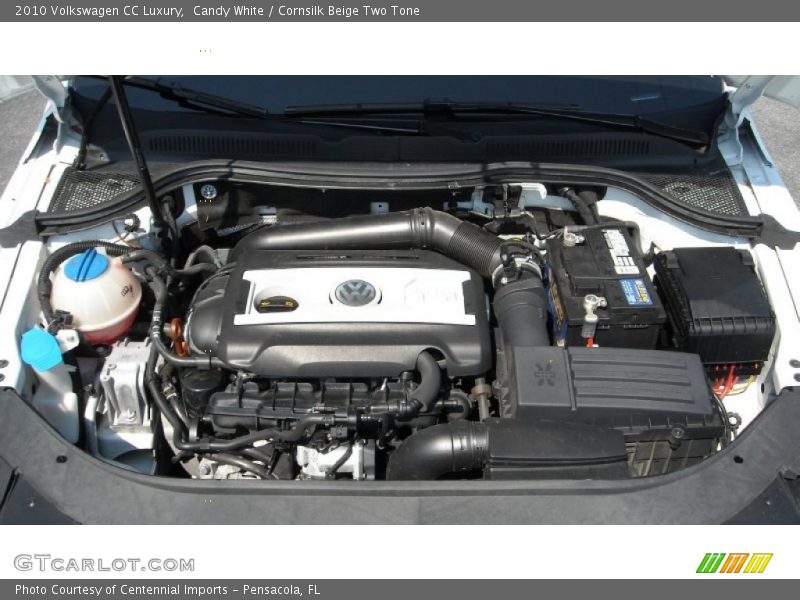 Candy White / Cornsilk Beige Two Tone 2010 Volkswagen CC Luxury
