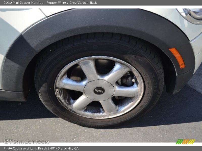 Pepper White / Grey/Carbon Black 2010 Mini Cooper Hardtop