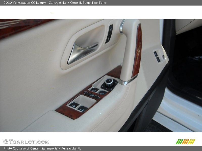 Candy White / Cornsilk Beige Two Tone 2010 Volkswagen CC Luxury