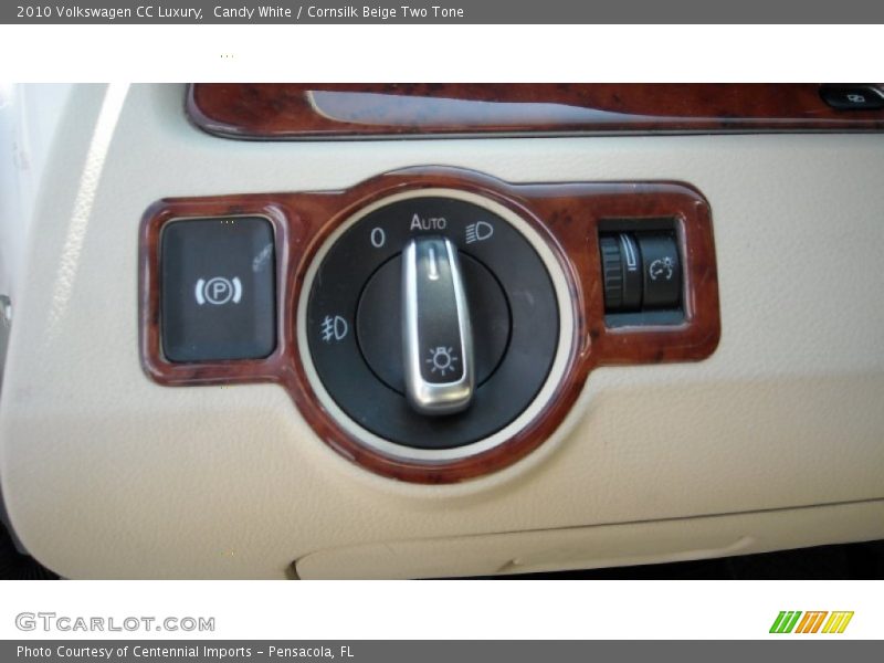 Candy White / Cornsilk Beige Two Tone 2010 Volkswagen CC Luxury