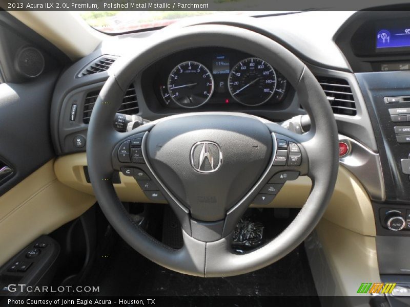 Polished Metal Metallic / Parchment 2013 Acura ILX 2.0L Premium