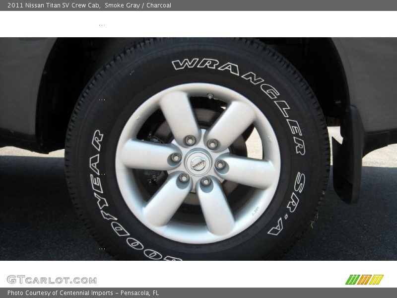 Smoke Gray / Charcoal 2011 Nissan Titan SV Crew Cab