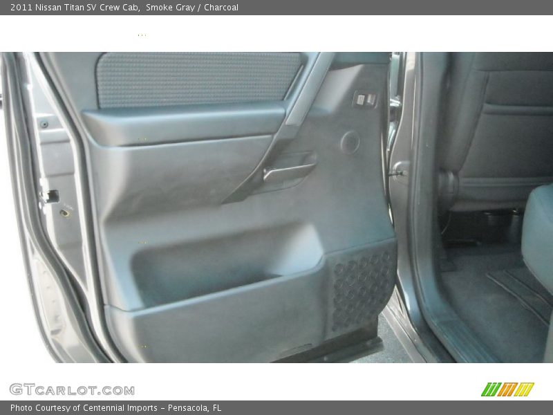 Smoke Gray / Charcoal 2011 Nissan Titan SV Crew Cab