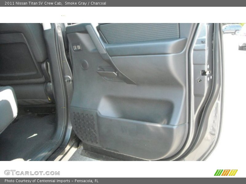 Smoke Gray / Charcoal 2011 Nissan Titan SV Crew Cab