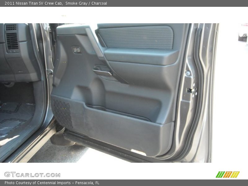 Smoke Gray / Charcoal 2011 Nissan Titan SV Crew Cab