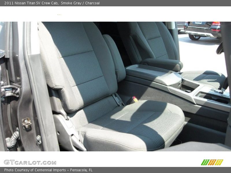 Smoke Gray / Charcoal 2011 Nissan Titan SV Crew Cab