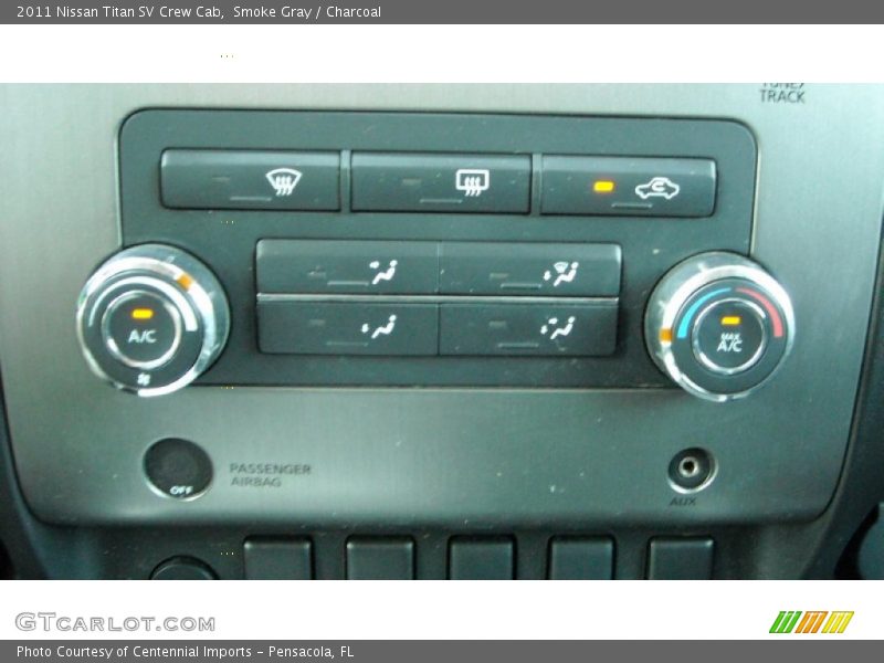 Smoke Gray / Charcoal 2011 Nissan Titan SV Crew Cab