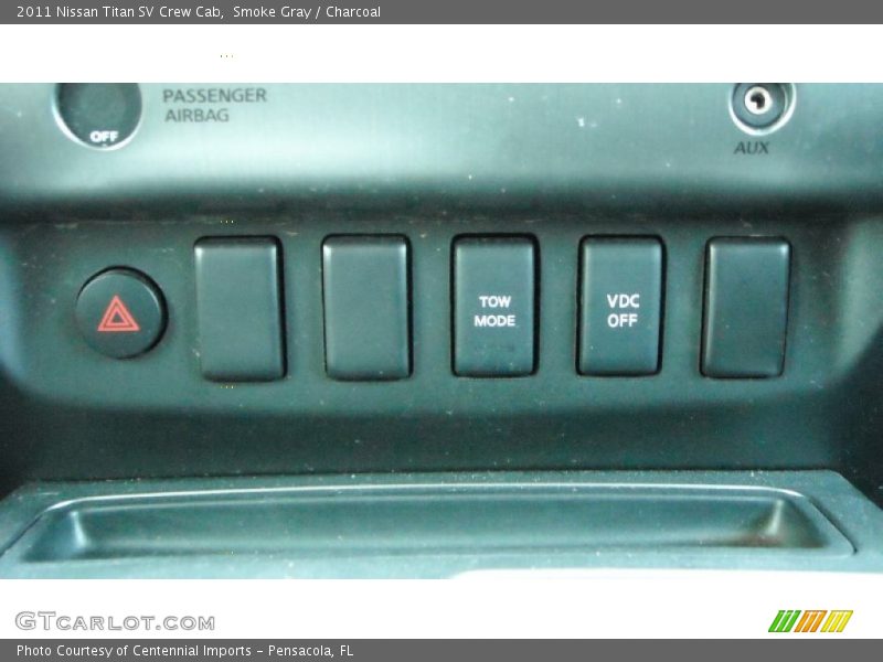 Smoke Gray / Charcoal 2011 Nissan Titan SV Crew Cab