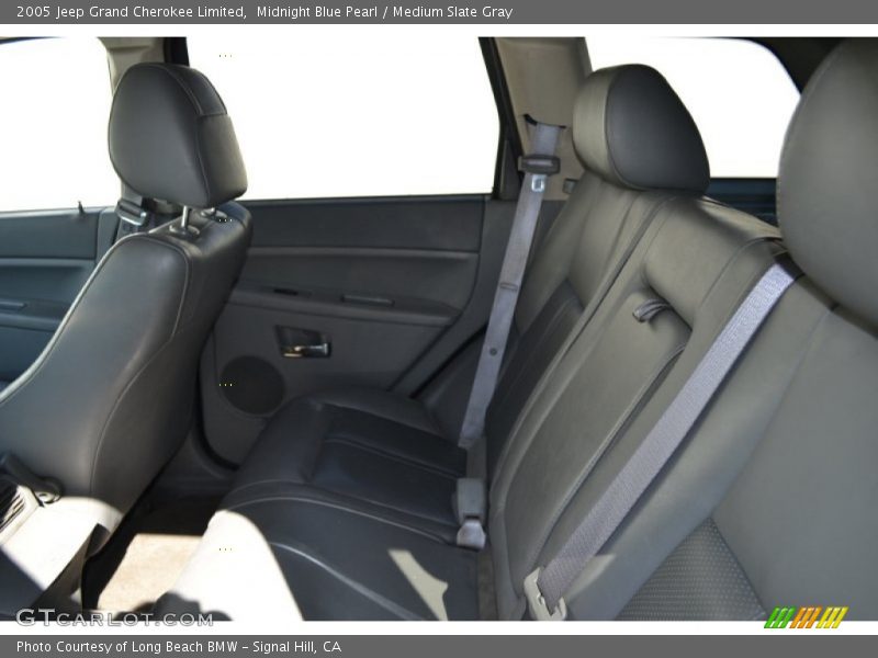 Midnight Blue Pearl / Medium Slate Gray 2005 Jeep Grand Cherokee Limited