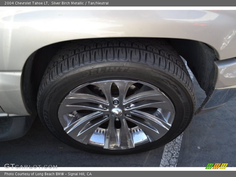 Silver Birch Metallic / Tan/Neutral 2004 Chevrolet Tahoe LT