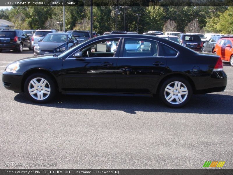 Black / Ebony 2012 Chevrolet Impala LT