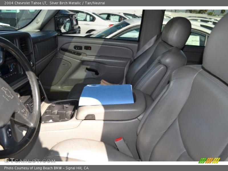 Silver Birch Metallic / Tan/Neutral 2004 Chevrolet Tahoe LT