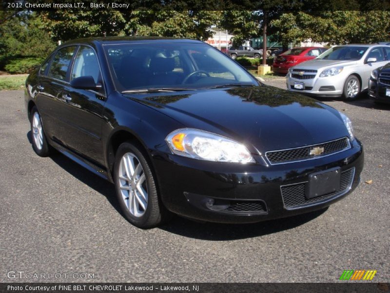 Black / Ebony 2012 Chevrolet Impala LTZ