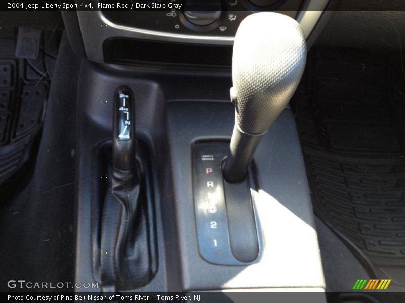 Flame Red / Dark Slate Gray 2004 Jeep Liberty Sport 4x4