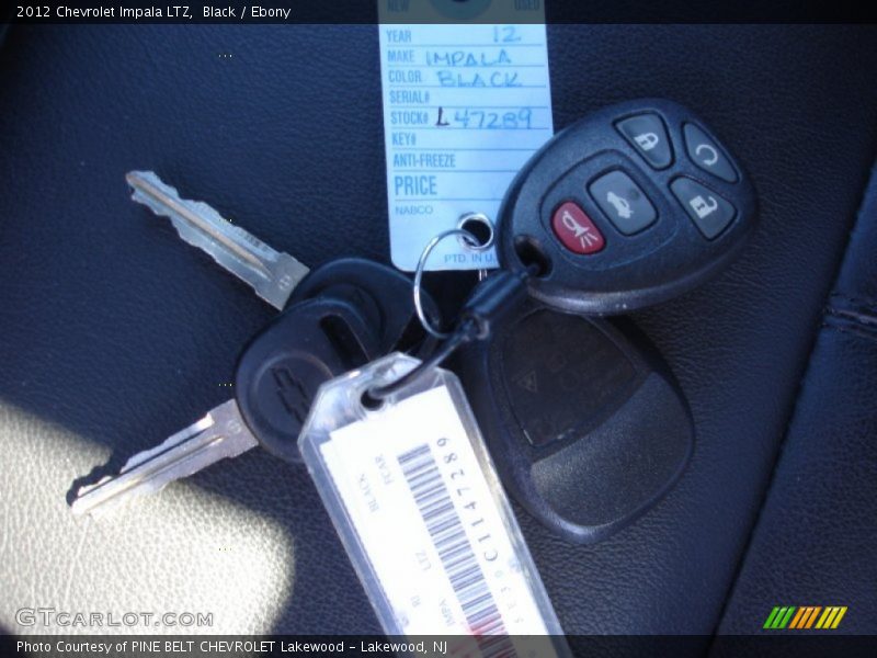 Black / Ebony 2012 Chevrolet Impala LTZ