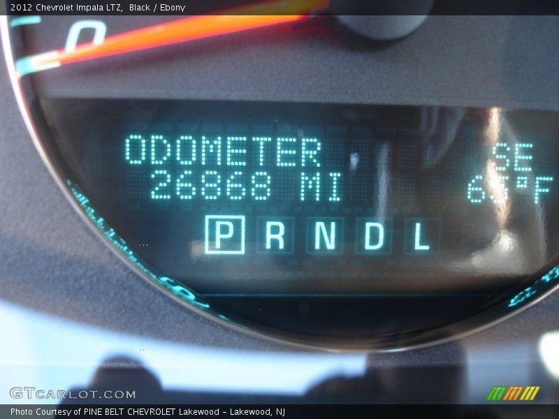 Black / Ebony 2012 Chevrolet Impala LTZ