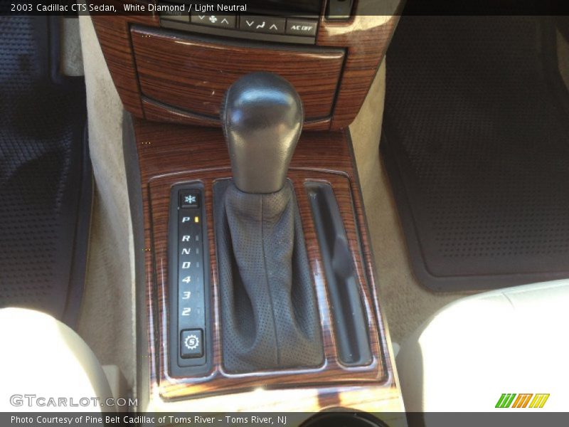 White Diamond / Light Neutral 2003 Cadillac CTS Sedan