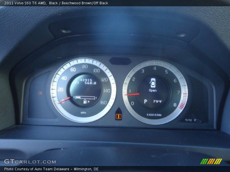  2011 S60 T6 AWD T6 AWD Gauges