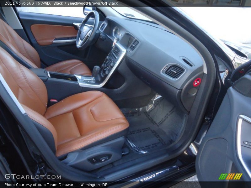  2011 S60 T6 AWD Beechwood Brown/Off Black Interior