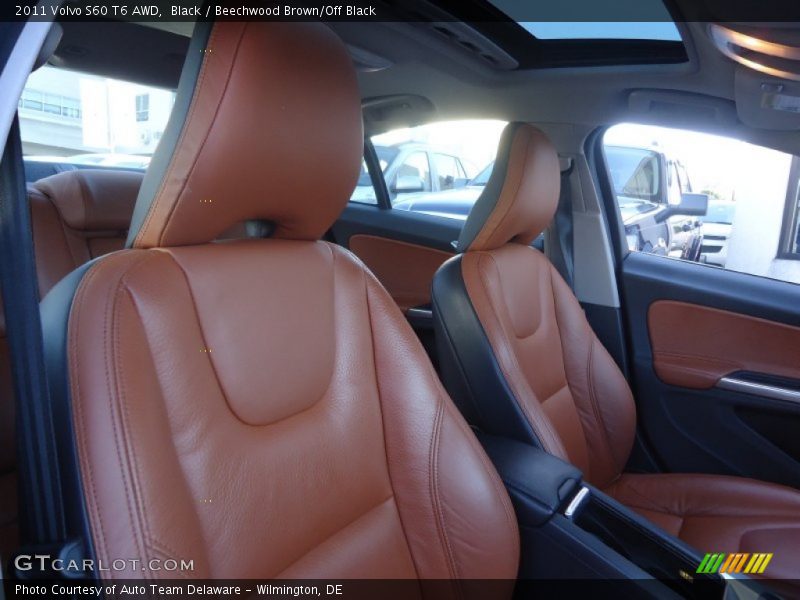 Front Seat of 2011 S60 T6 AWD