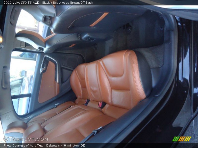 Black / Beechwood Brown/Off Black 2011 Volvo S60 T6 AWD