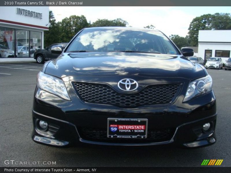 Black / Dark Charcoal 2010 Toyota Camry SE