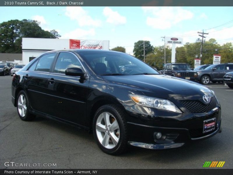 Black / Dark Charcoal 2010 Toyota Camry SE