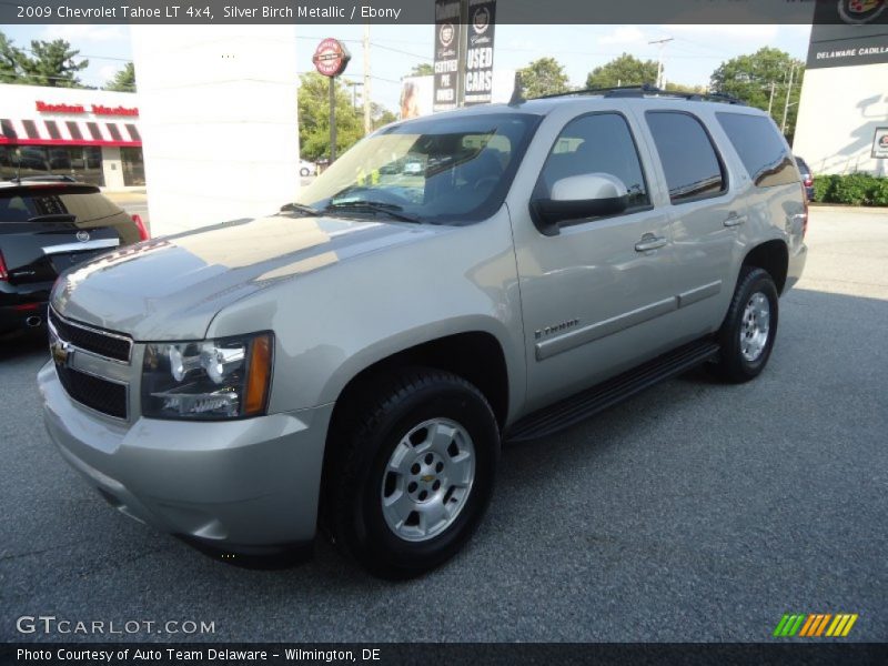 Silver Birch Metallic / Ebony 2009 Chevrolet Tahoe LT 4x4