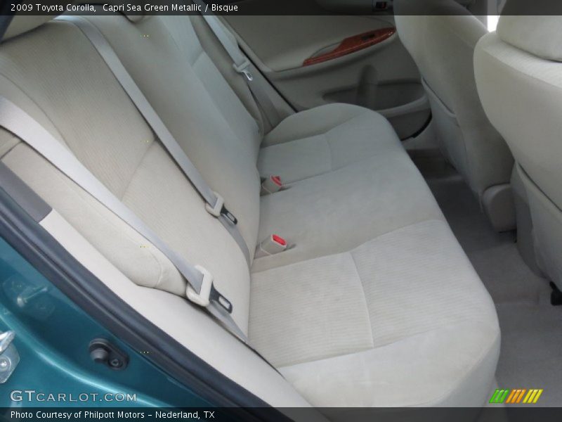 Capri Sea Green Metallic / Bisque 2009 Toyota Corolla