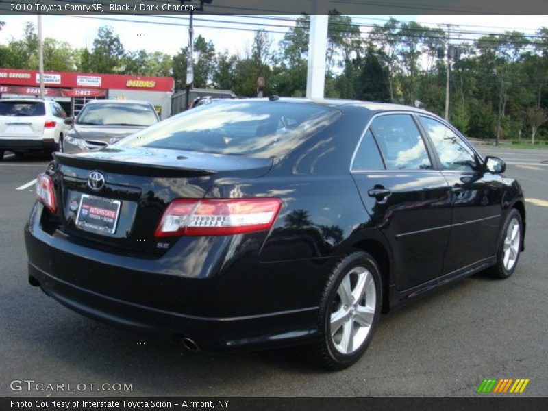 Black / Dark Charcoal 2010 Toyota Camry SE
