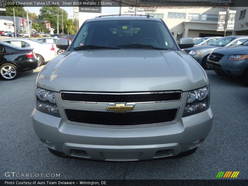 Silver Birch Metallic / Ebony 2009 Chevrolet Tahoe LT 4x4