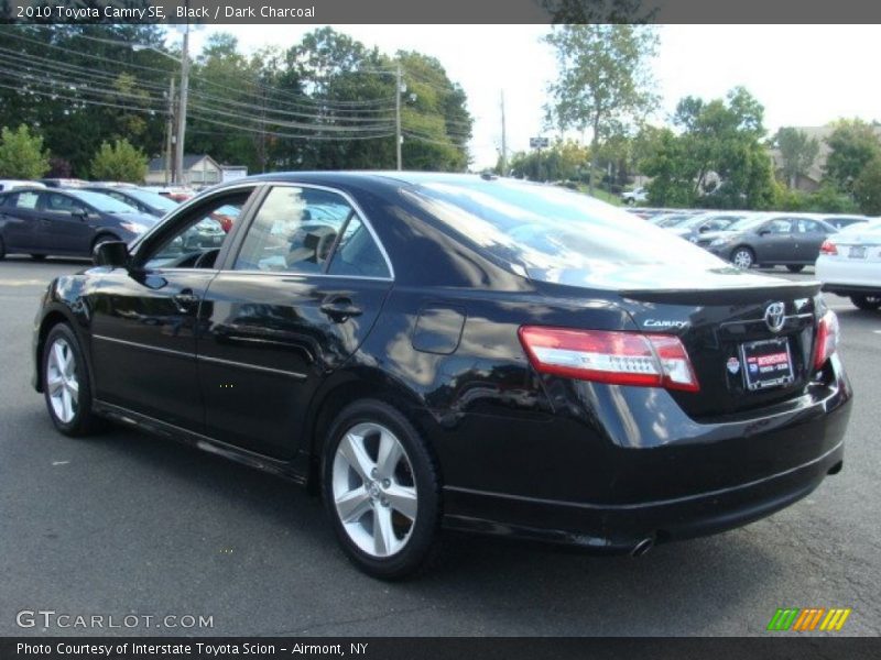 Black / Dark Charcoal 2010 Toyota Camry SE