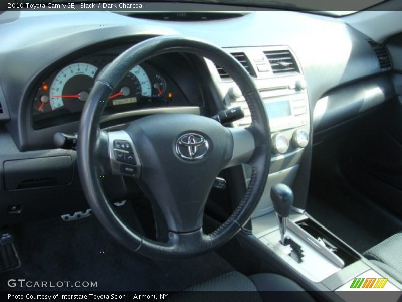 Black / Dark Charcoal 2010 Toyota Camry SE