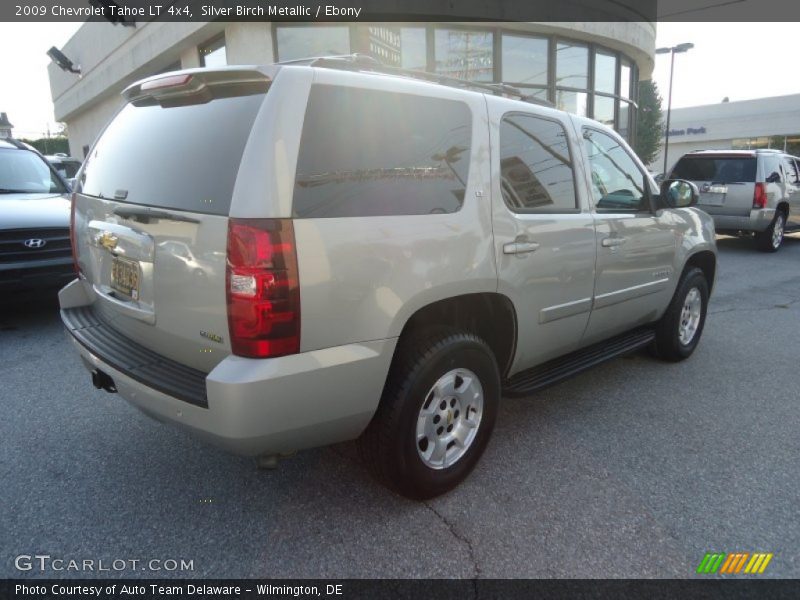 Silver Birch Metallic / Ebony 2009 Chevrolet Tahoe LT 4x4