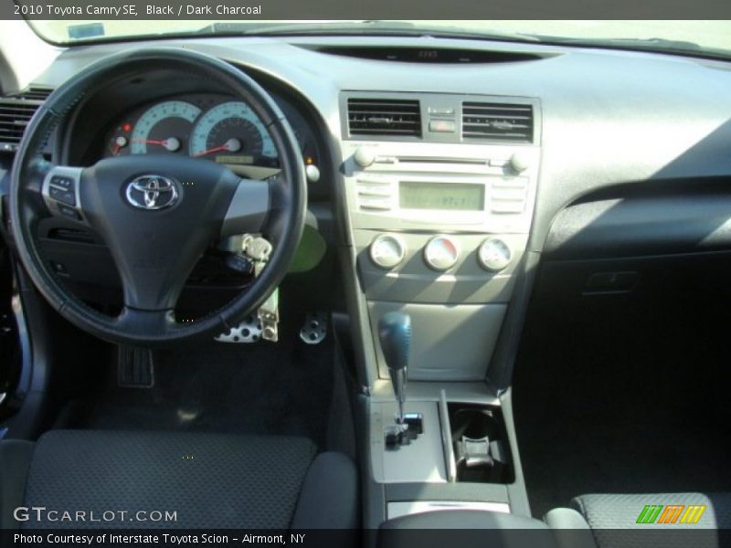 Black / Dark Charcoal 2010 Toyota Camry SE