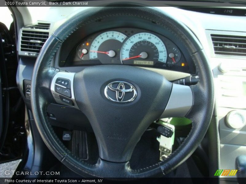 Black / Dark Charcoal 2010 Toyota Camry SE