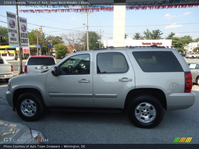 Silver Birch Metallic / Ebony 2009 Chevrolet Tahoe LT 4x4
