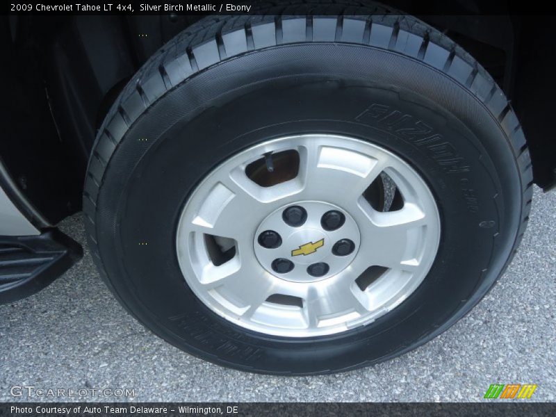 Silver Birch Metallic / Ebony 2009 Chevrolet Tahoe LT 4x4