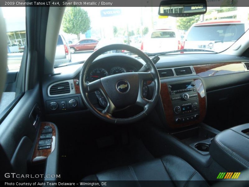 Silver Birch Metallic / Ebony 2009 Chevrolet Tahoe LT 4x4