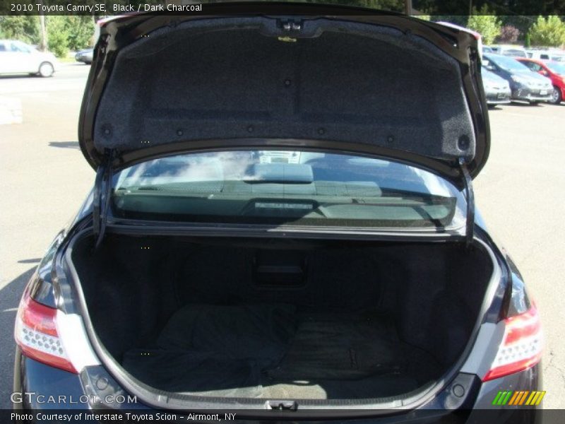 Black / Dark Charcoal 2010 Toyota Camry SE