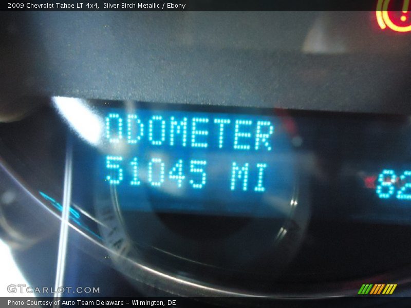 Silver Birch Metallic / Ebony 2009 Chevrolet Tahoe LT 4x4