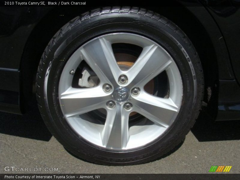 Black / Dark Charcoal 2010 Toyota Camry SE